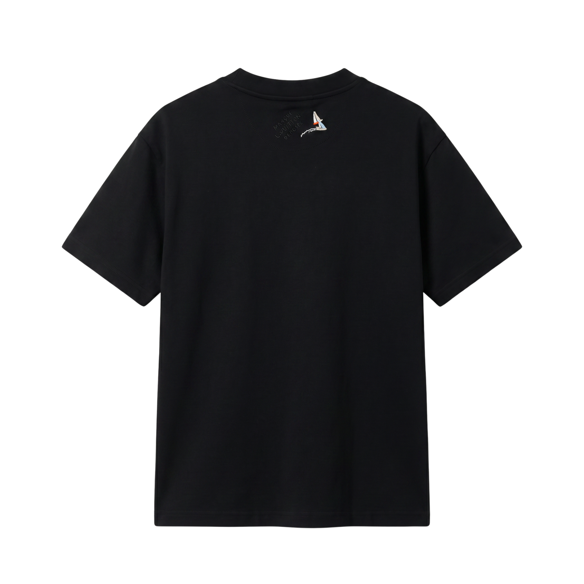 LV Embroidered Cotton T-Shirt