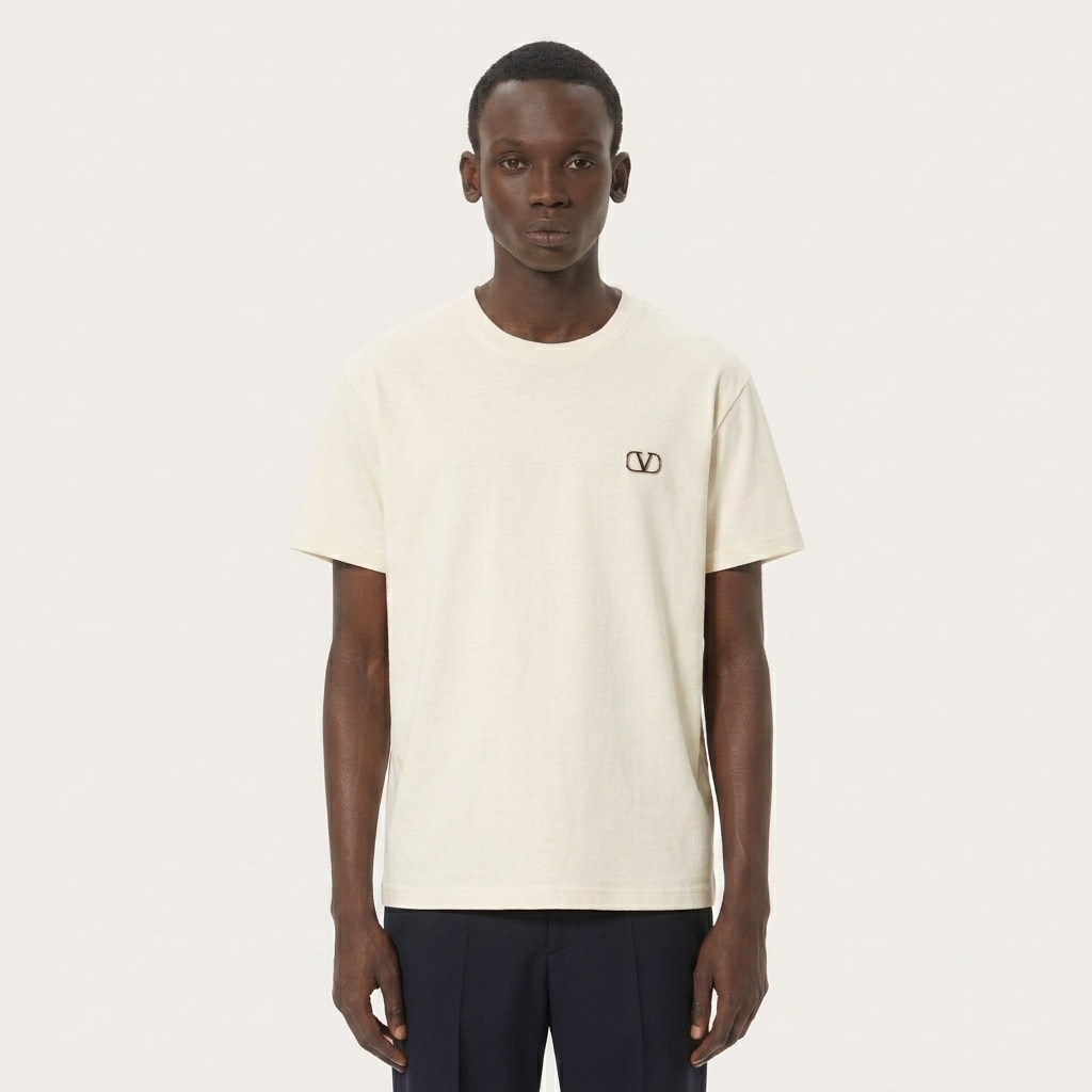 Valentino Garavani cotton T-shirt with VLogo