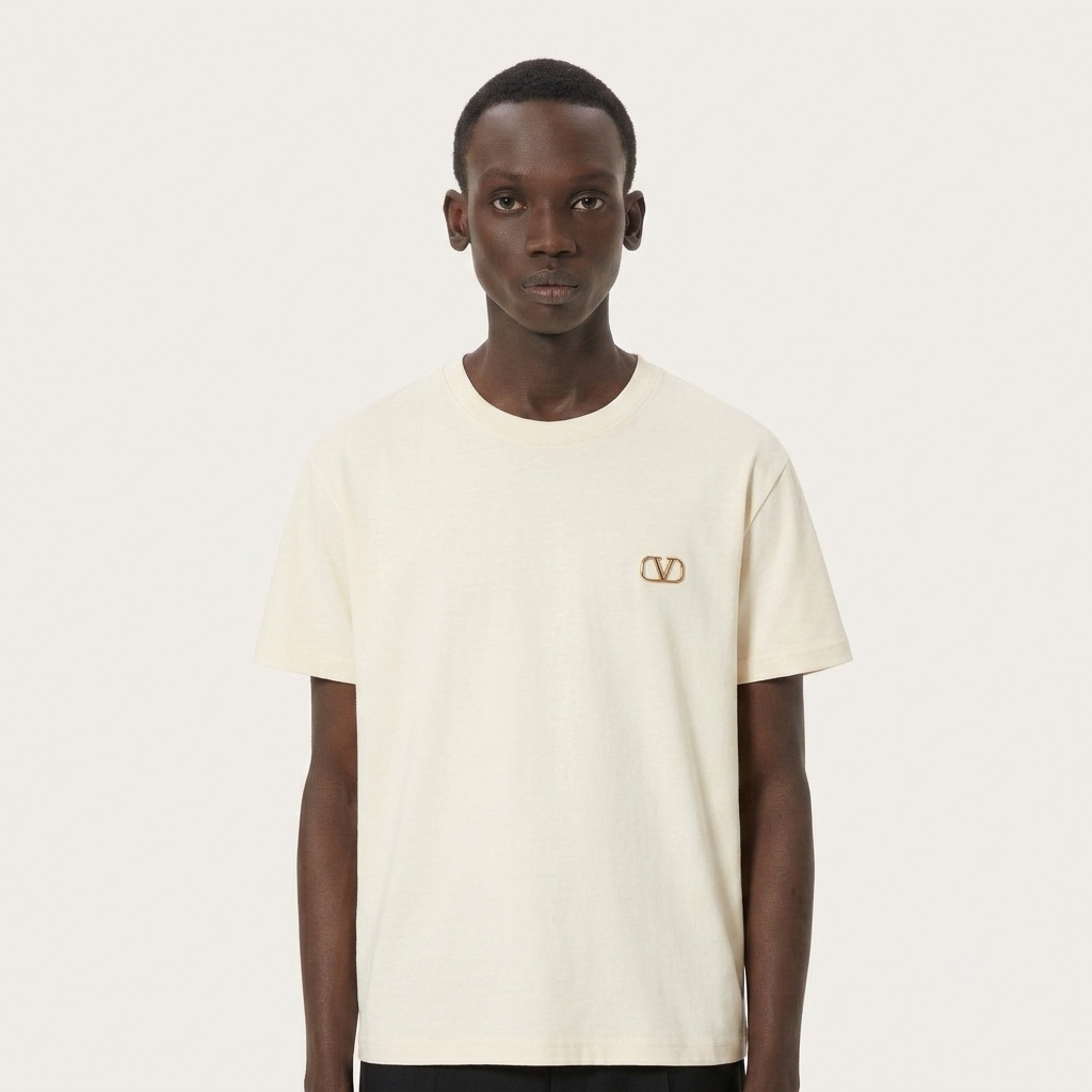 Valentino Garavani cotton T-shirt with VLogo